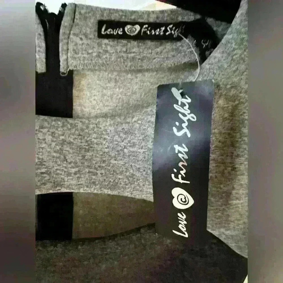 NWT Boutique Love at First Sight Women's Black Sheath Dress Size Small - Picture 5 of 5